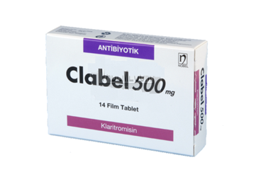 CLABEL 500 MG 14 FILM TABLET